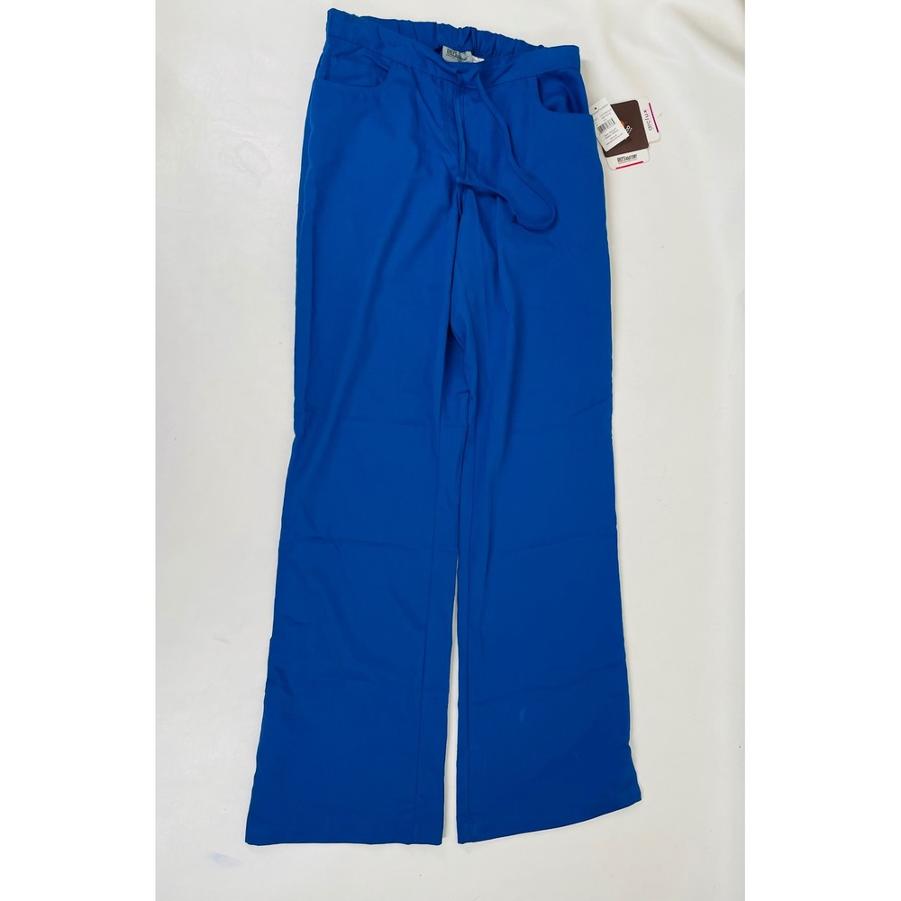 Barco Greys Anatomy Scrub Pants New Royal Blue Tall 5 Pkt Drawstring 4232T XST